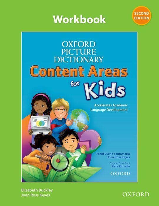 Oxford Picture Dictionary Content Area for Kids Workbook -- Buckley - Paperback