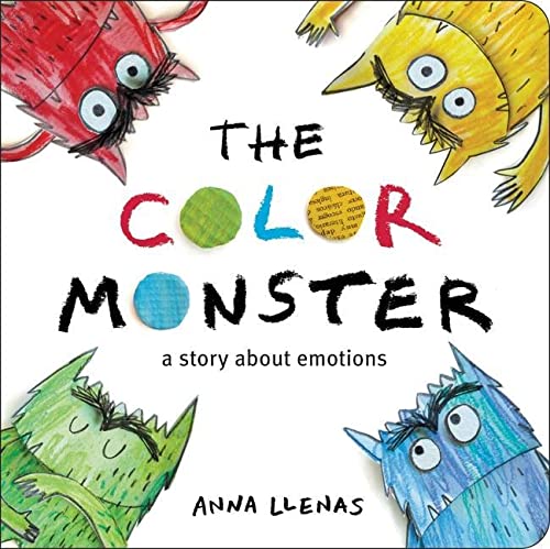 The Color Monster: A Story about Emotions -- Anna Llenas - Board Book