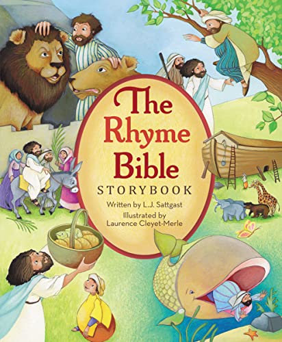 The Rhyme Bible Storybook -- L. J. Sattgast - Hardcover