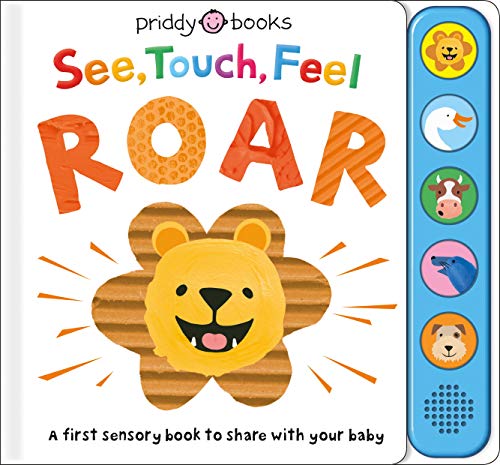 See, Touch, Feel: Roar: A First Sensory Book -- Roger Priddy, Hardcover