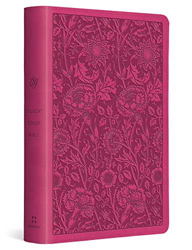 ESV Student Study Bible (Trutone, Berry, Floral Design) by