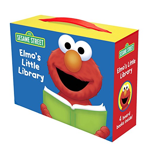 Elmo's Little Library (Sesame Street): Elmo's Mother Goose; Elmo's Tricky Tongue Twisters; Elmo Says; Elmo's ABC Book -- Sarah Albee - Boxed Set