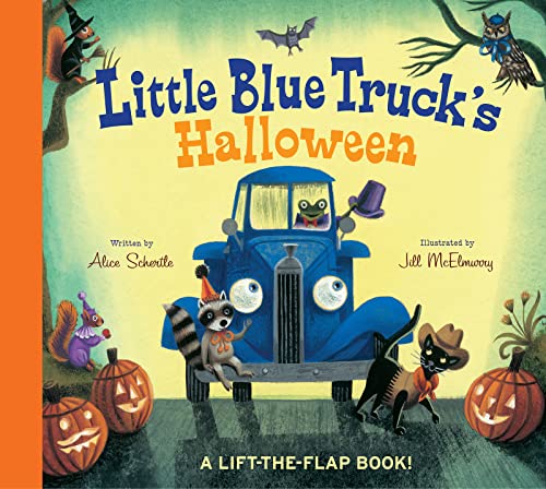 Little Blue Truck's Halloween: A Halloween Book for Kids -- Alice Schertle - Board Book