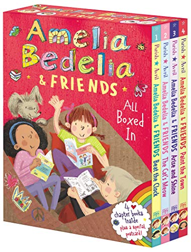 Amelia Bedelia & Friends Chapter Book Boxed Set #1: All Boxed In [Paperback] Parish, Herman and Avril, Lynne - Paperback