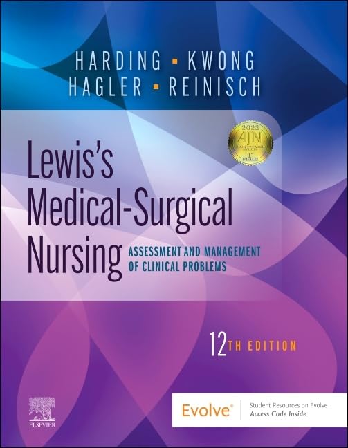 Lewis's Medical-Surgical Nursing: Assessment and Management of Clinical Problems, Single Volume by Harding, Mariann M.