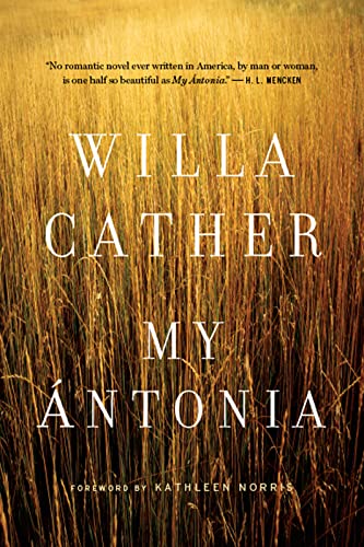 My Antonia -- Willa Cather, Paperback