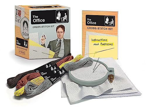 The Office Cross-Stitch Kit (RP Minis) [Paperback] Running Press and Rudenko, Natali - Paperback