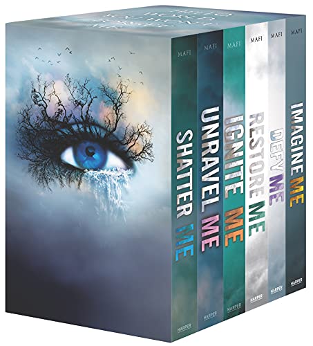 Shatter Me Series 6-Book Box Set: Shatter Me, Unravel Me, Ignite Me, Restore Me, Defy Me, Imagine Me -- Tahereh Mafi, Paperback