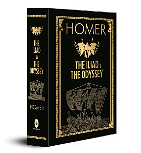 The Iliad & the Odyssey (Deluxe Hardbound Edition) by Homer