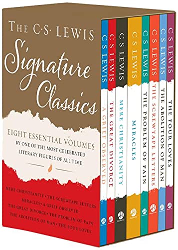 The C. S. Lewis Signature Classics (8-Volume Box Set): An Anthology of 8 C. S. Lewis Titles: Mere Christianity, the Screwtape Letters, Miracles, the G -- C. S. Lewis, Paperback