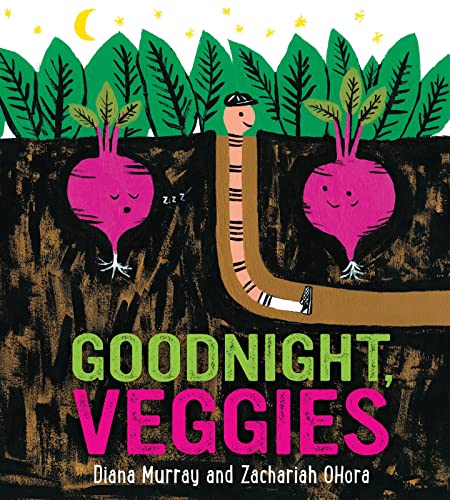 Goodnight, Veggies Board Book -- Diana Murray, Board Book