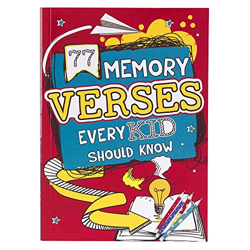 Book Softcover 77 Memory Verses Every Kid Should Know by