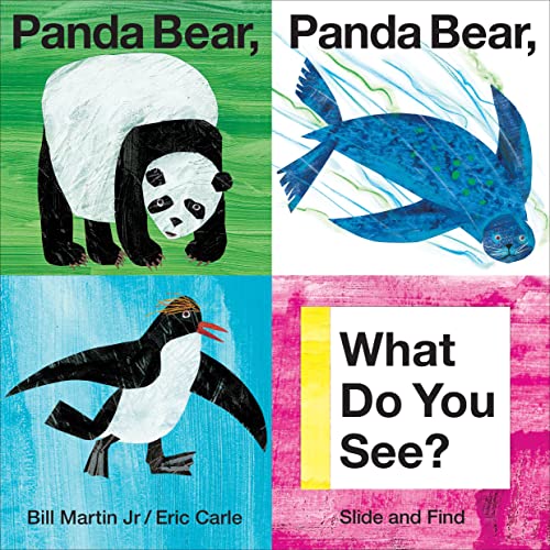 Panda Bear, Panda Bear, What Do You See?: Slide and Find -- Bill Martin, Board Book