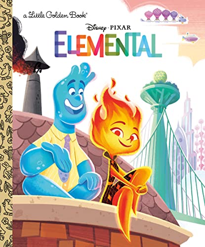 Disney/Pixar Elemental Little Golden Book (Disney/Pixar Elemental) -- Golden Books - Hardcover