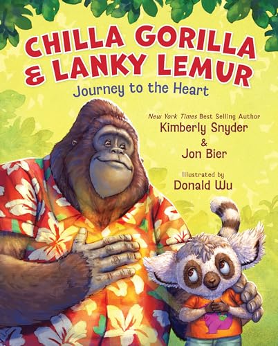 Chilla Gorilla & Lanky Lemur Journey to the Heart by Snyder, Kimberly