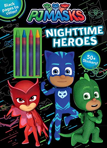 Pj Masks: Nighttime Heroes -- Editors of Studio Fun International - Hardcover