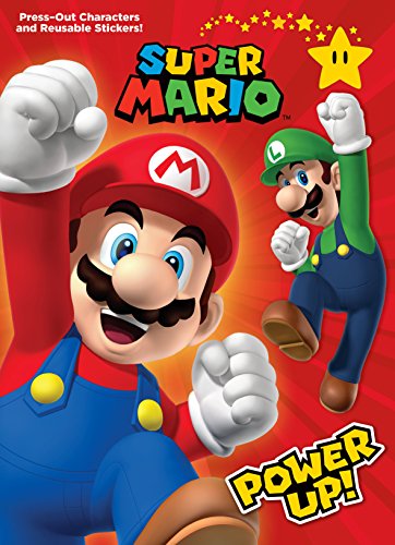 Super Mario: Power Up! (Nintendo(r)): Press-Out Characters and Reusable Stickers! -- Random House - Paperback