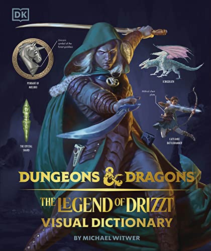 Dungeons and Dragons the Legend of Drizzt Visual Dictionary by Witwer, Michael