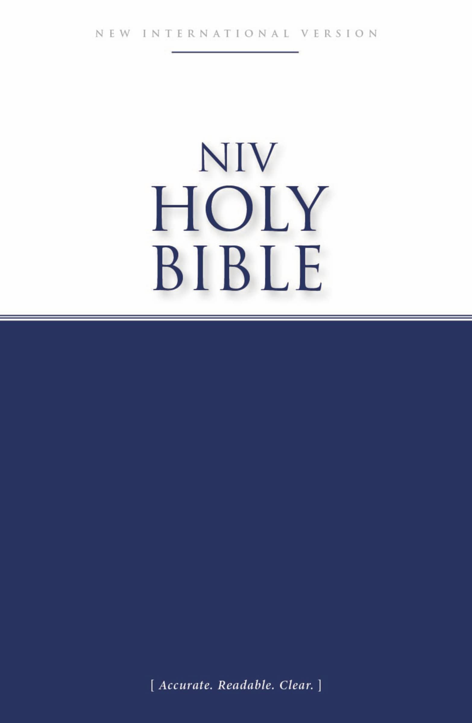 Economy Bible-NIV: Accurate. Readable. Clear. by Zondervan