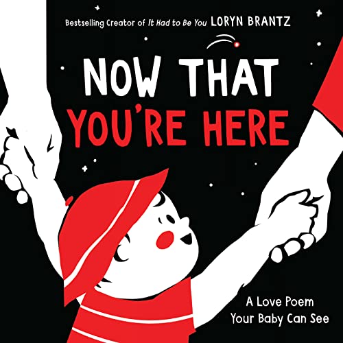 Now That You're Here: A High Contrast Book for Newborns -- Loryn Brantz, Board Book