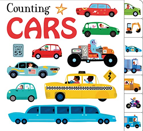 Counting Collection: Counting Cars -- Roger Priddy, Board Book