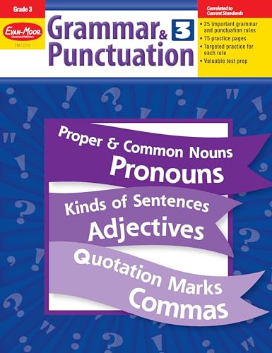 Grammar & Punctuation, Grade 3 Teacher Resource by Evan-Moor Educational Publishers