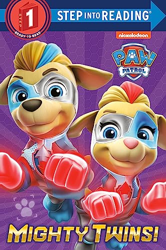 Mighty Twins! (PAW Patrol) (Step into Reading) [Paperback] Huntley, Tex and MJ Illustrations - Paperback