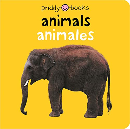 Bilingual Bright Baby Animals: Animales -- Roger Priddy - Board Book