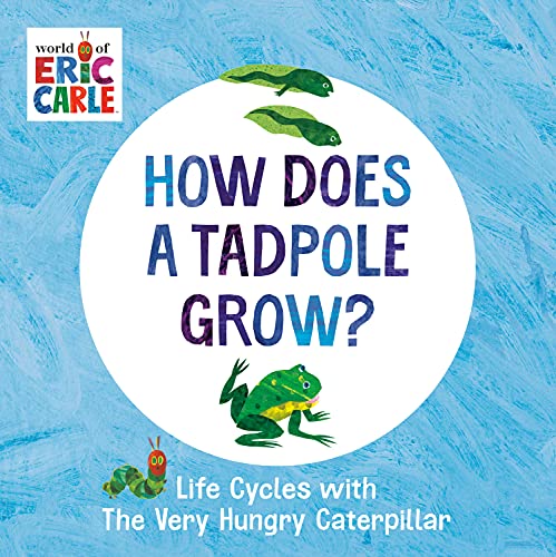 How Does a Tadpole Grow?: Life Cycles with the Very Hungry Caterpillar -- Eric Carle, Board Book