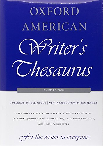 Oxford American Writer's Thesaurus -- David Auburn - Hardcover