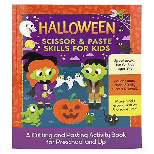 Halloween Scissor & Paste Skills for Kids by Beranek, Carlo