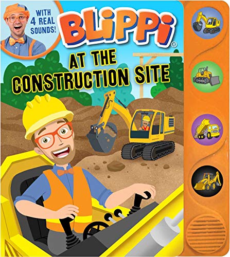 Blippi: At the Construction Site -- Editors of Studio Fun International, Board Book