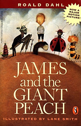 James and the Giant Peach -- Roald Dahl - Paperback