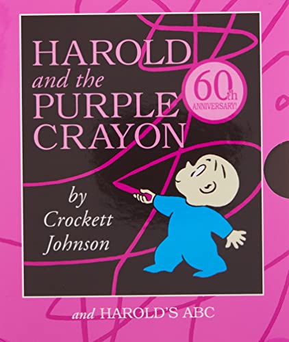 Harold and the Purple Crayon 2-Book Box Set: Harold and the Purple Crayon and Harold's ABC -- Crockett Johnson, Boxed Set