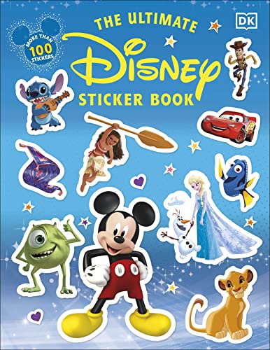 The Ultimate Disney Sticker Book -- DK, Paperback