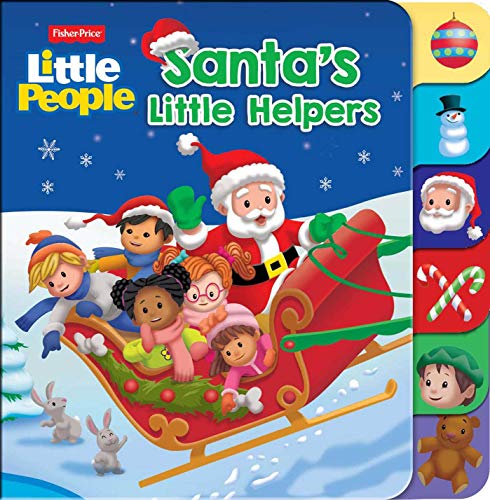 Fisher Price Little People: Santa's Little Helpers -- Gina Gold, Board Book
