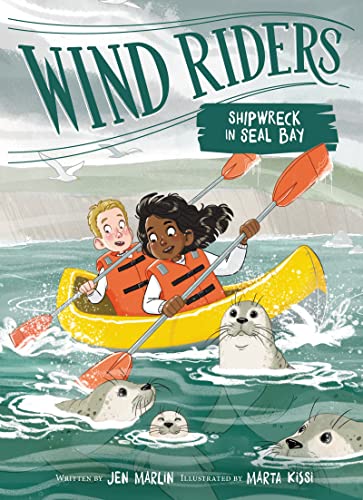 Wind Riders #3: Shipwreck in Seal Bay -- Jen Marlin - Paperback