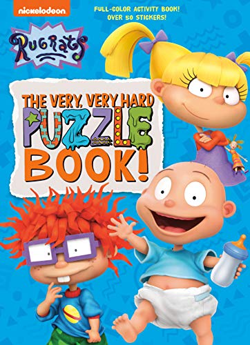 The Very, Very Hard Puzzle Book! (Rugrats) -- Golden Books, Paperback