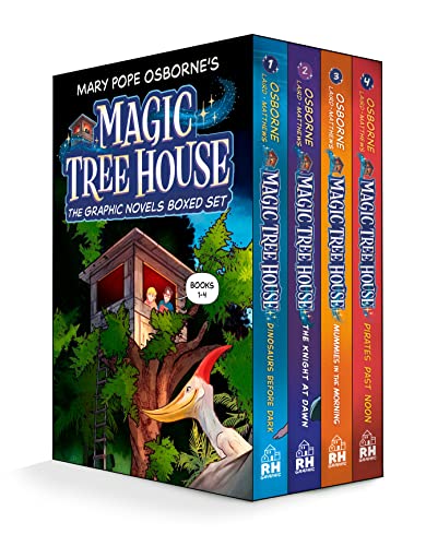 Magic Tree House Graphic Novel Starter Set: (A Graphic Novel Boxed Set) -- Mary Pope Osborne, Paperback