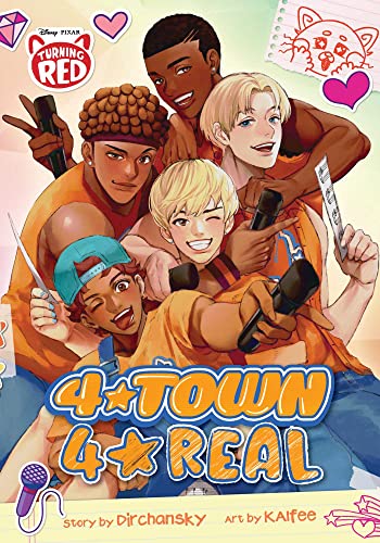 Disney and Pixar's Turning Red: 4*town 4*real: The Manga by Dirchansky