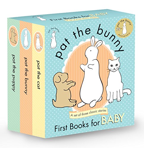 Pat the Bunny: First Books for Baby (Pat the Bunny): Pat the Bunny; Pat the Puppy; Pat the Cat -- Dorothy Kunhardt - Paperback
