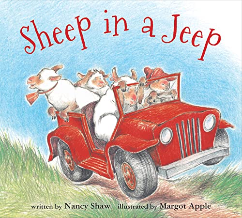Sheep in a Jeep Board Book -- Nancy E. Shaw, Board Book