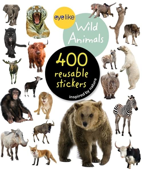 Eyelike Stickers: Wild Animals -- Workman Publishing - Paperback