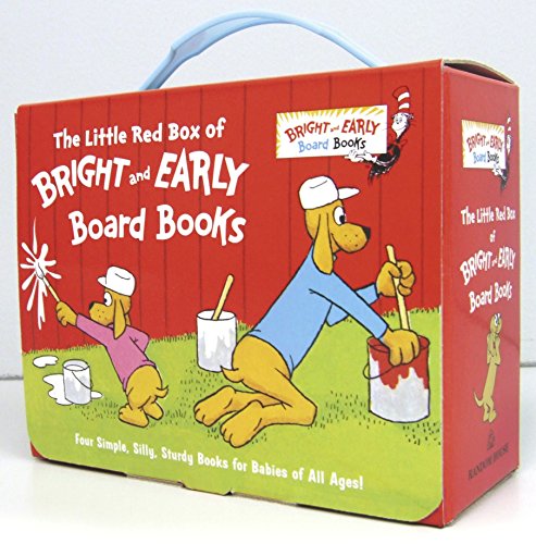 The Little Red Box of Bright and Early Board Books: Go, Dog. Go!; Big Dog . . . Little Dog; The Alphabet Book; I'll Teach My Dog a Lot of Words -- P. D. Eastman, Boxed Set