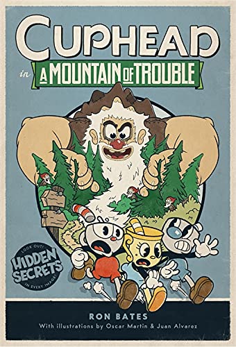 Cuphead in a Mountain of Trouble: A Cuphead Novel -- Ron Bates, Hardcover