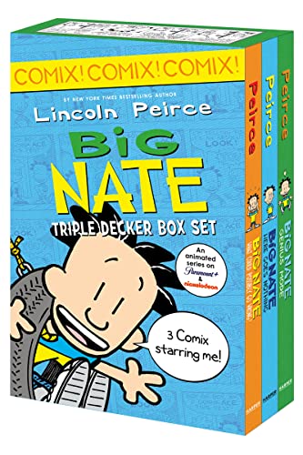 Big Nate: Triple Decker Box Set: Big Nate: What Could Possibly Go Wrong? and Big Nate: Here Goes Nothing, and Big Nate: Genius Mode -- Lincoln Peirce, Boxed Set