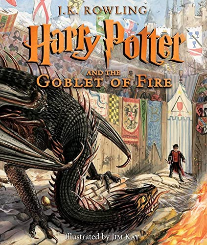 Harry Potter and the Goblet of Fire: The Illustrated Edition (Harry Potter, Book 4): Volume 4 -- J. K. Rowling - Hardcover