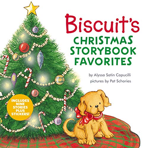 Biscuit's Christmas Storybook Favorites: Includes 9 Stories Plus Stickers! a Christmas Holiday Book for Kids -- Alyssa Satin Capucilli - Hardcover