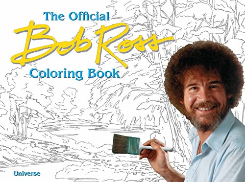 The Bob Ross Coloring Book -- Bob Ross, Paperback