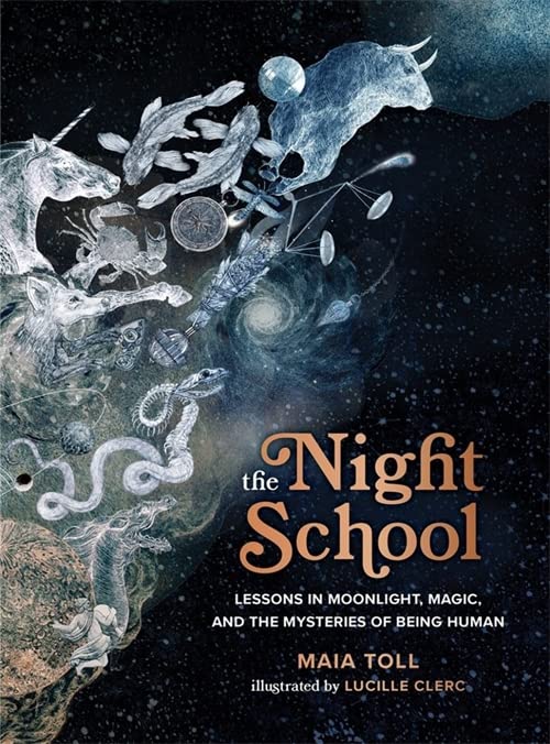 The Night School: Lessons in Moonlight, Magic, and the Mysteries of Being Human -- Maia Toll - Hardcover